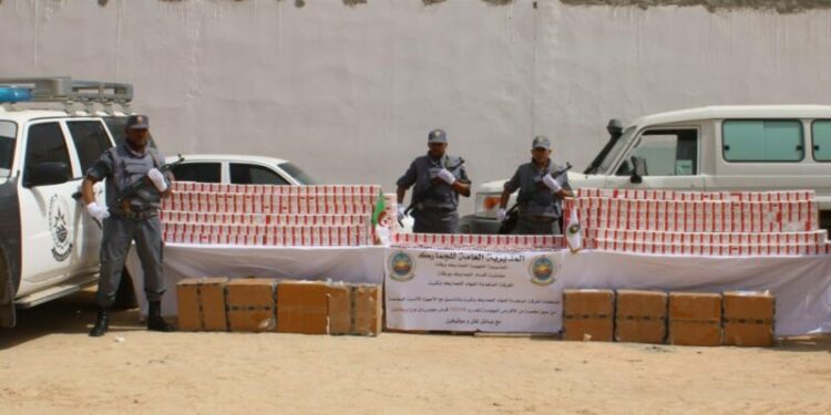 إحباط عملية تهريب 300 ألف كبسولة من المؤثرات العقلية بتوقرت