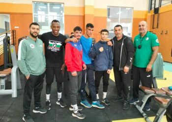 رباعي منتخب الملاكمة يحضر للدورة المؤهلة لألعاب باريس