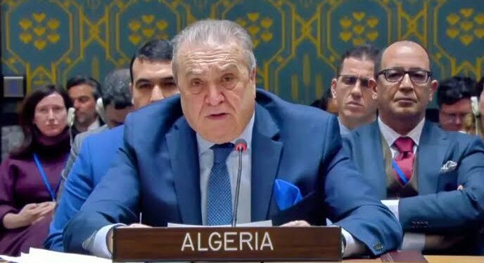 بن جامع يرافع لصالح استقلال الصحراء الغربية