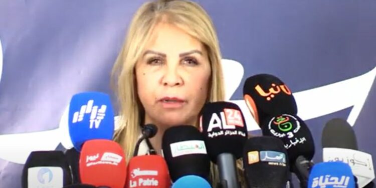 سعيدة نغزة تعلن ترشحها للرئاسيات