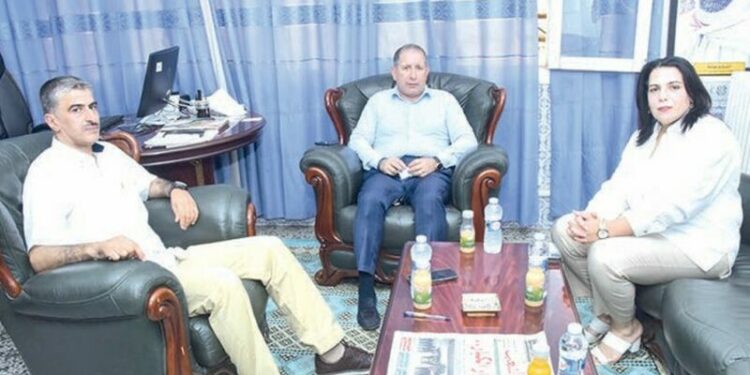 سيدي سعيد يزور مؤسسة “الشعب”