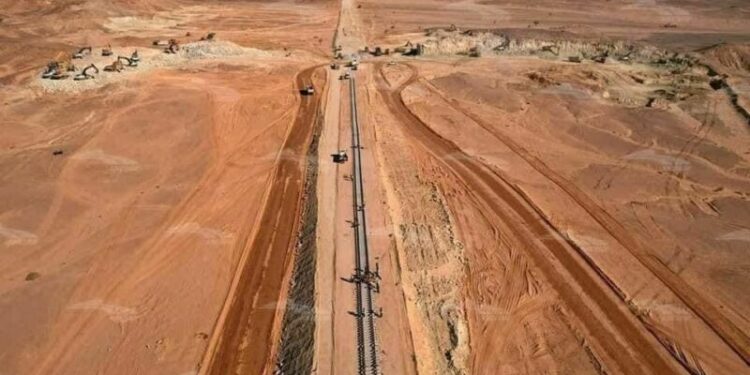 أضخم مشروع للسكة الحديدية بالجزائر