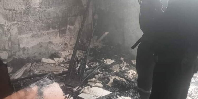وفاة امرأة في حريق شقة بالمدية