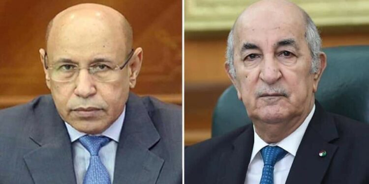 الرئيس تبون يتلقى مكالمة هاتفية من نظيره الموريتاني