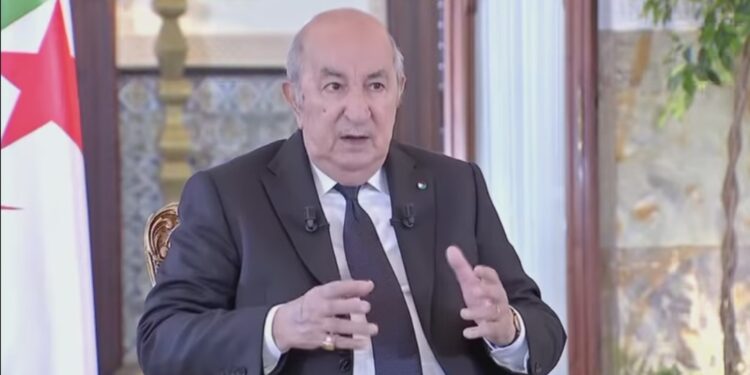 الرئيس تبون يعلن الترشح لعهدة ثانية