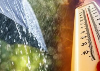 أمطار رعدية وحرارة قياسية في 23 ولاية