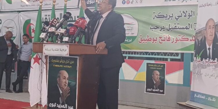 بوطبيق يرافع من أجل التصويت للمترشح الحر عبد المجيد تبون