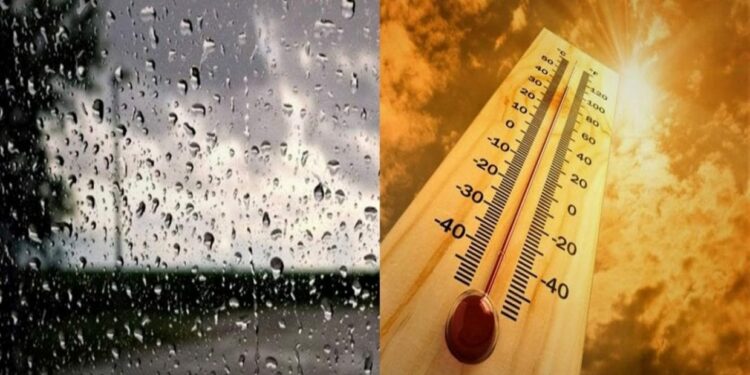 أمطار رعدية وحرارة قياسية في هذه الولايات