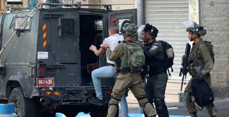 الاحتلال الصهيوني يعتقل 10100 فلسطيني من الضفة الغربية