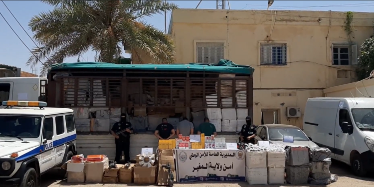إحباط محاولة تهريب بضاعة أجنبية بقيمة 27 مليار سنتيم في المغير