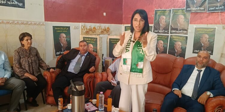 زرواطي: برنامج تبون شعلة أمل للمرأة والشباب