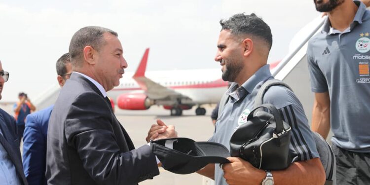 والي وهران يستقبل بعثة المنتخب الوطني