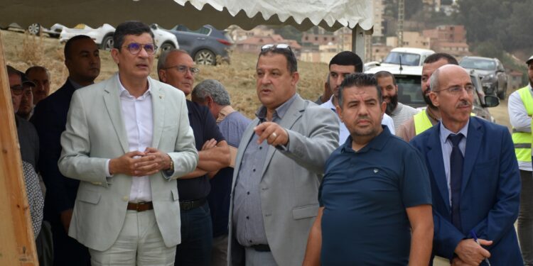 والي الجزائر يعاين أشغال تهيئة حظيرة الرياح الكبرى