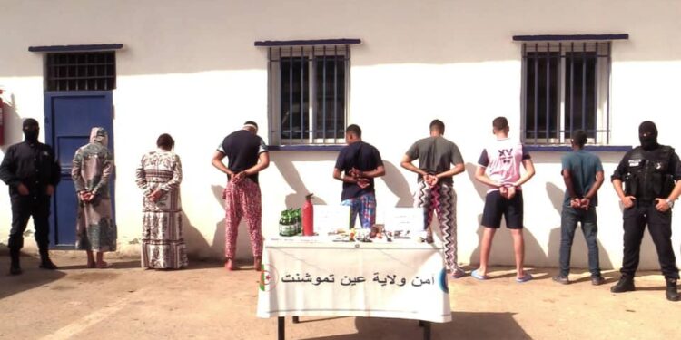 الإطاحة بعصابة أحياء بعين تموشنت