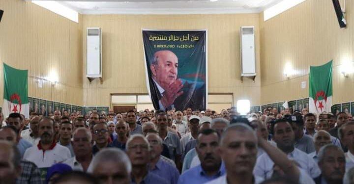 مراد يثمن مكاسب العهدة الأولى للمترشح الحر تبون