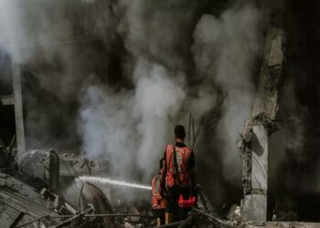 استشهاد 4 فلسطينيين في قصف لمخيم جباليا شمالي غزة