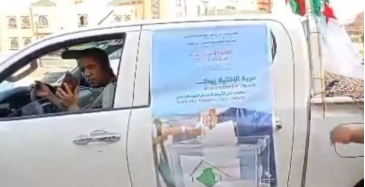 رئاسيات.. انطلاق أول مكتب اقتراع متنقل بالكحال والشناشن في تندوف