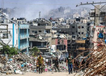 استشهاد فلسطينيين في مخيم جباليا