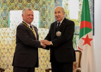 ملك الأردن يهنئ الرئيس تبون