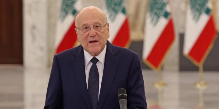 ميقاتي: العدوان الصهيوني على لبنان حرب إبادة ومخطط تدميري