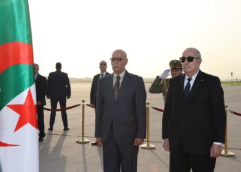 رئيس الجمهورية يستقبل رئيس الجمهورية العربية الصحراوية