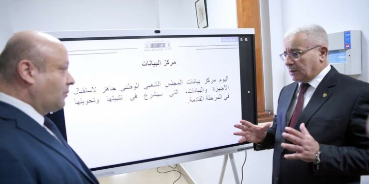 بوغالي يدشن مركز البيانات الخاص بالمجلس الشعبي الوطني