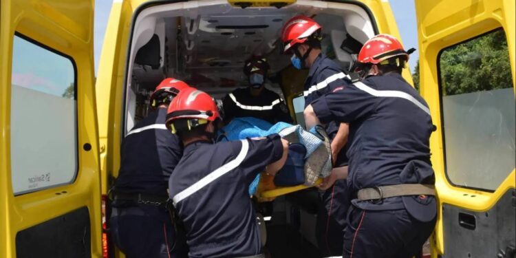 جرحى في تصادم 06 مركبات بعين الدفلى