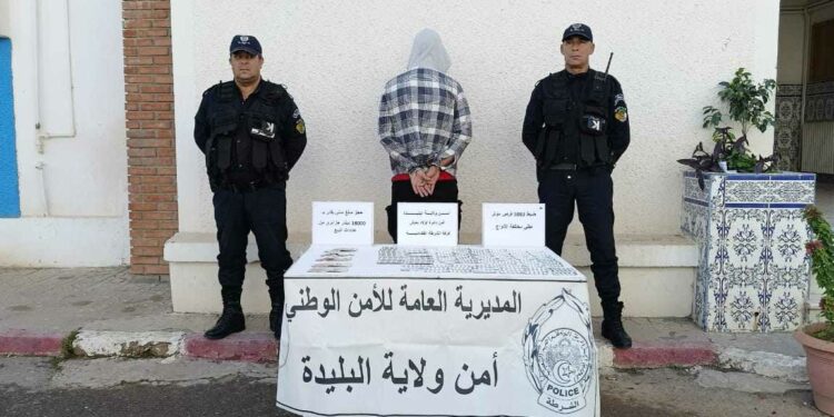 حجز كمية من المخدرات بأولاد يعيش