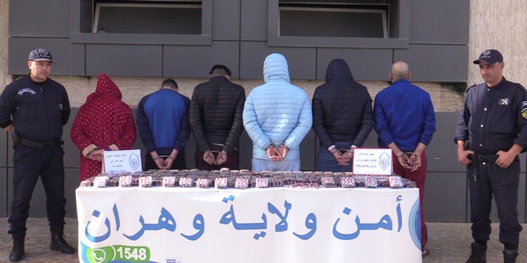 حجز 25710 كبسولة مؤثرات العقلية بوهران