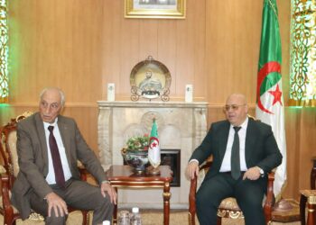 ربيقة يستقبل الأمين العام للمنظمة الوطنية للمجاهدين