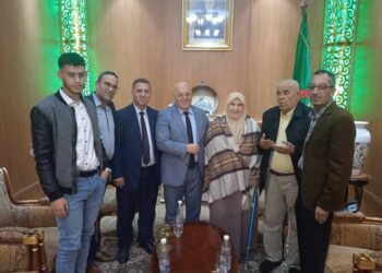 وزير المجاهدين يستقبل إبنة الشهيد “علي لاندوشين”