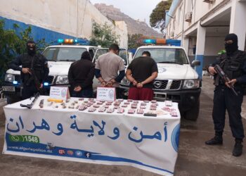الإطاحة بشبكة إجرامية تُروج المؤثرات العقلية في وهران