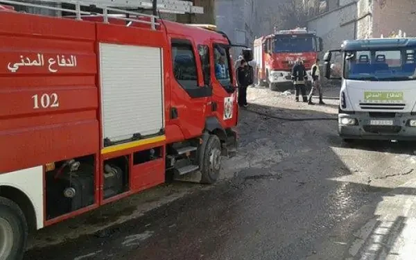 توقف معظم مركبات الدفاع المدني بغزة لنفاذ الوقود