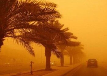 رياح وزوابع رملية في 7 ولايات