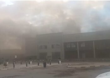 اندلاع حريق في محطة المسافرين بخروبة
