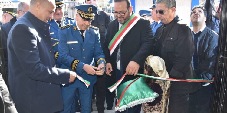 تدشين مرافق للأمن الوطني بتيسمسيلت