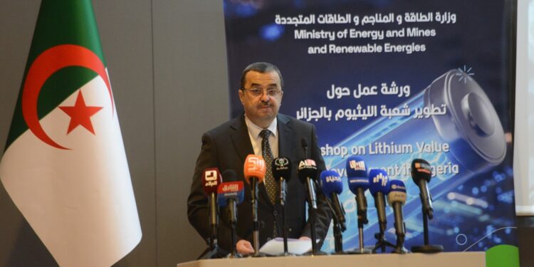 عرقاب: استغلال معدن الليثيوم سيعزز المكانة الطاقوية للجزائر