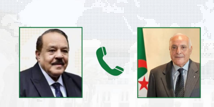 عطاف يتحادث مع وزير الخارجية السوداني
