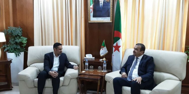 عرقاب يستقبل وفدا عن المؤسسة العربية لضمان الاستثمار وائتمان الصادرات