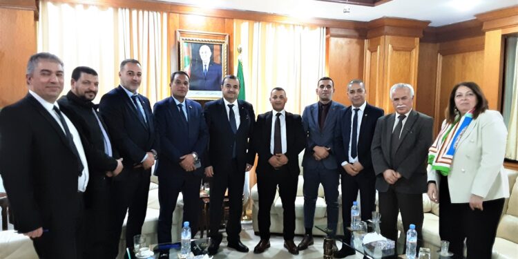 عرقاب يستقبل نوابا عن ولاية مستغانم