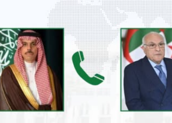 عطاف يتحادث مع نظيره السعودي