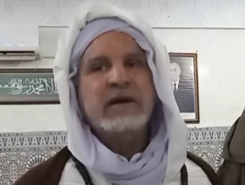 مبايعة الشيخ آل سيدي الشيخ الحاج العربي على رأس الطريقة الشيخية الشاذلية