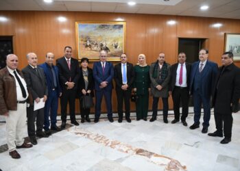 بوغالي يستقبل ممثلين عن جمعية البرلمانيين الجزائريين