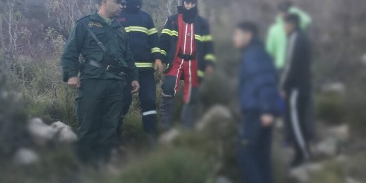 العثور على 4 أشخاص تائهين بتيكجدة