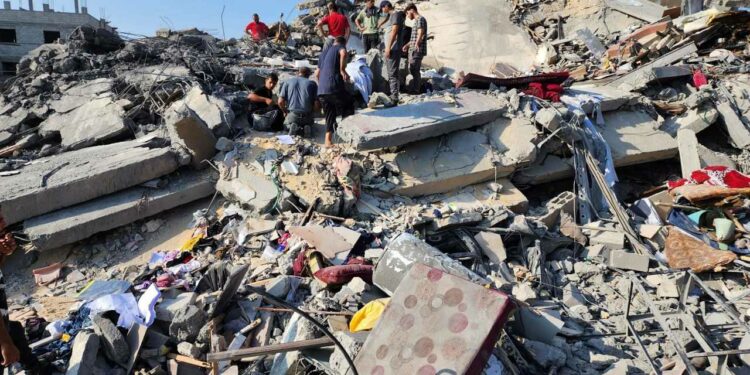 46006 شهيدا بغزة منذ بدء العدوان الصهيوني