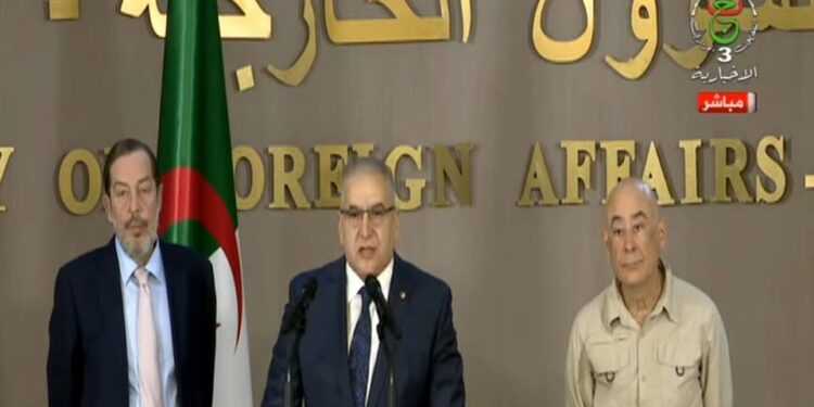 تصريح الأمين العام لوزارة الشؤون الخارجية لحظة تسليم الرهينة الإسباني
