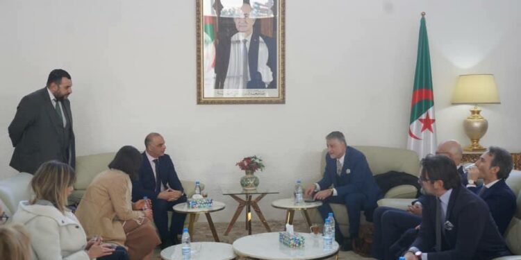 وزير الثقافة الإيطالي في الجزائر