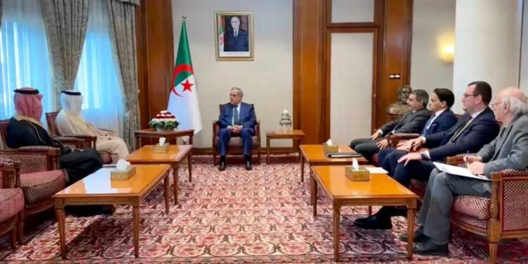 العرباوي يستقبل المدير العام ورئيس مجلس إدارة صندوق النقد العربي