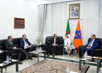 عجال يستقبل سفير ماليزيا في الجزائر