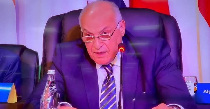 عطاف: نشهد تطورات مقلقة تهدد النظام الدولي برمته